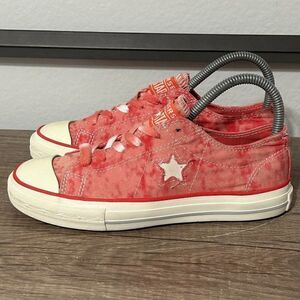 Converse One Star Women’s Shoes Size 6 Red